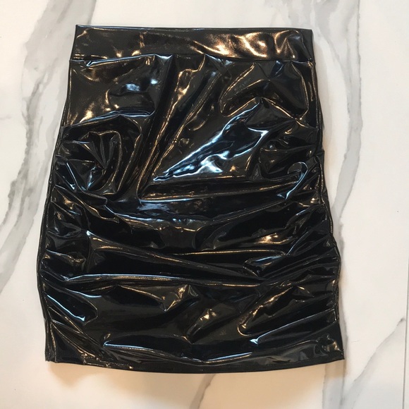 Custom Made Latex Skirt Size M - Picture 2 of 2